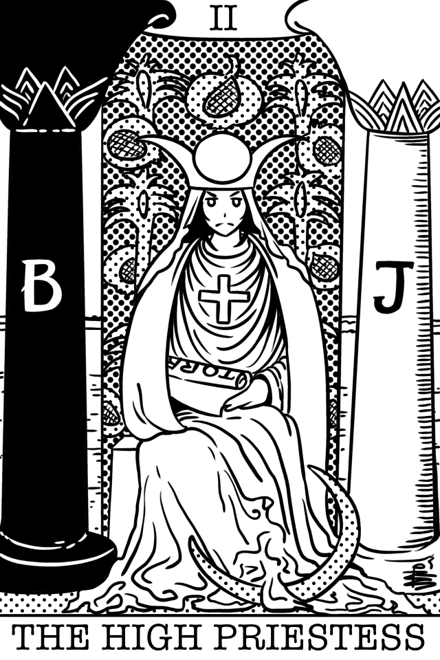 女教皇 The High Priestess