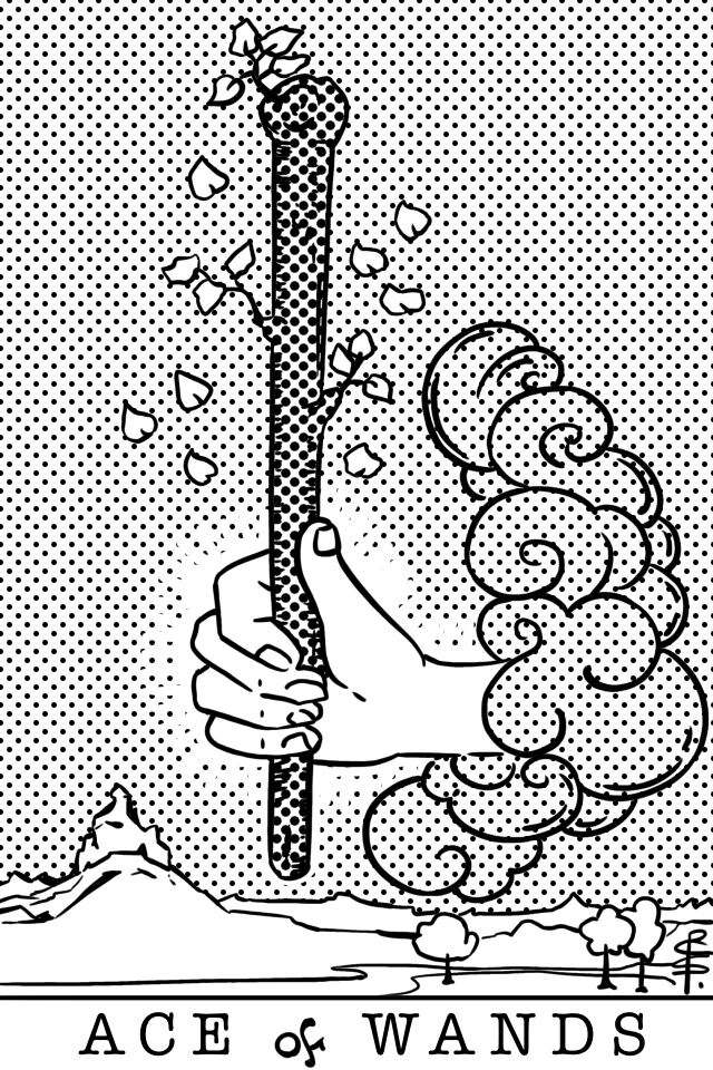 ワンズのエース Ace of Wands